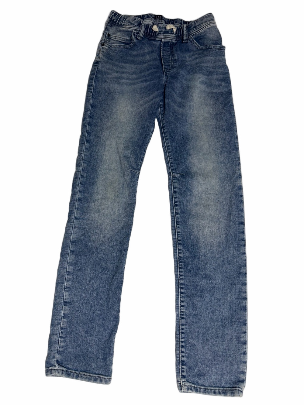 GAP Denim Sz XXL 13-14 Youth Straight Leg Elastic Slim Classic Blue Boy Jeans